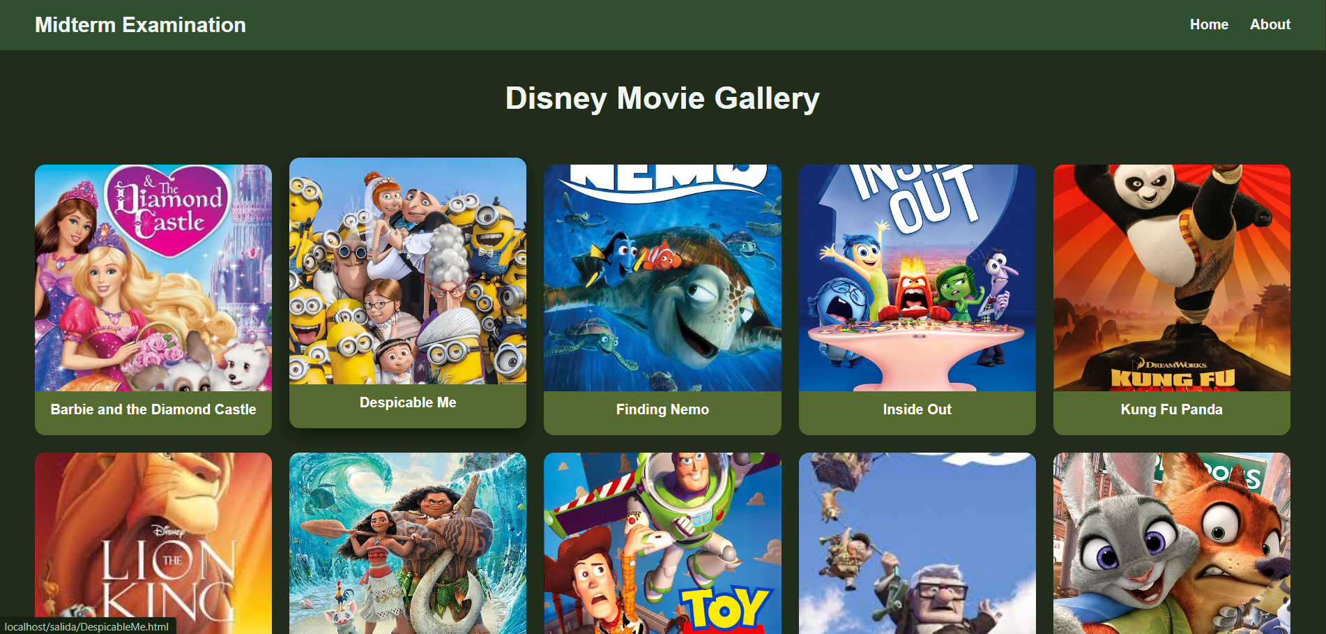 Movie Gallery screenshot